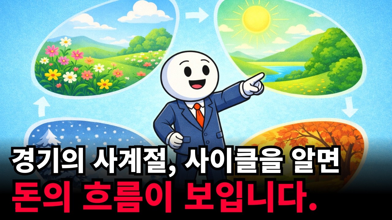 뉴스에 사고 팔면 무조건 손해납니다. 경기 사이클별 투자 전략, 불황·회복·호황·침체 대응법