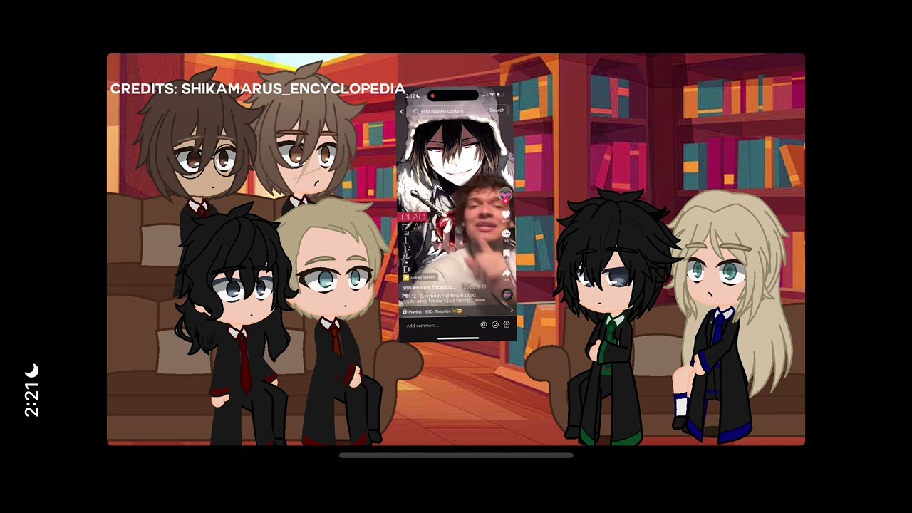 Marauders React to Regulus as Fyodor || Part 1/1
