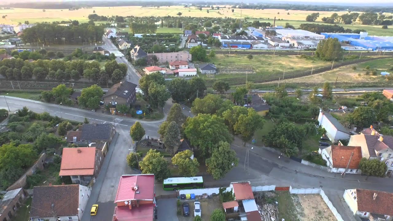 Czerwieńsk widoki z nieba