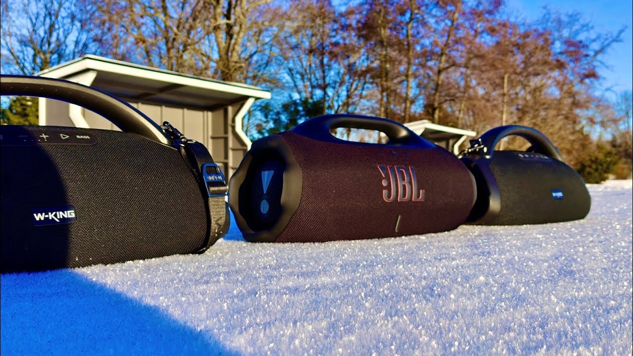Сравнение JBL BoomBox 4 и 2x W-KING X20