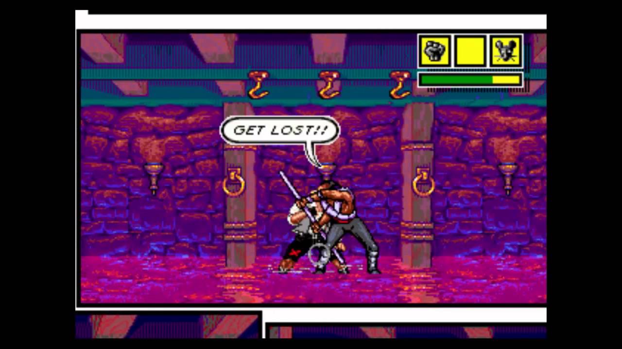 Comix Zone (Genesis) Longplay 1cc NO DEATH. Sega, 1995.