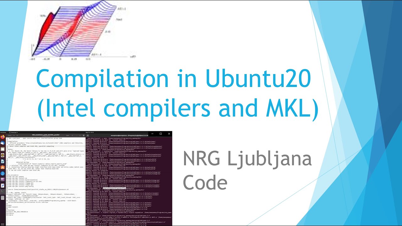 NRG Ljubljana tutorial: compilation (parallel, Intel compilers and MKL) on Linux (Ubuntu20)