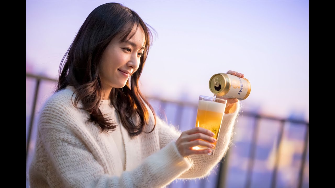 新垣結衣 出演『アサヒ生ビール』(通称マルエフ)新TVCM「年末もおつかれ生です」篇コンプリートセット