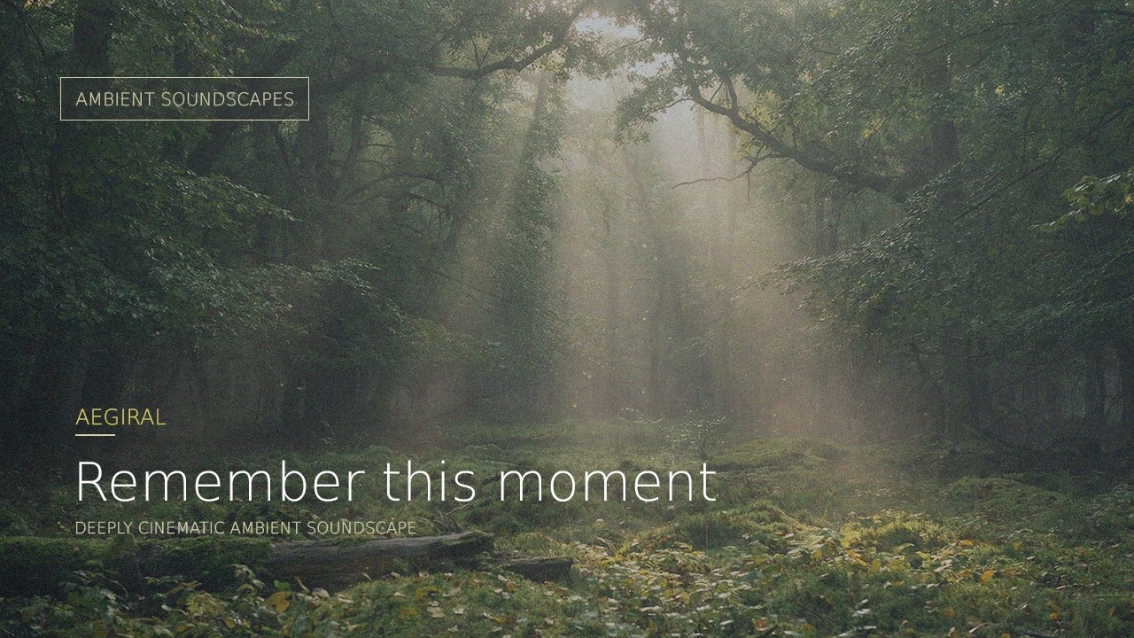 PushPulse - Remember this moment | Relaxing / Cinematic Ambient