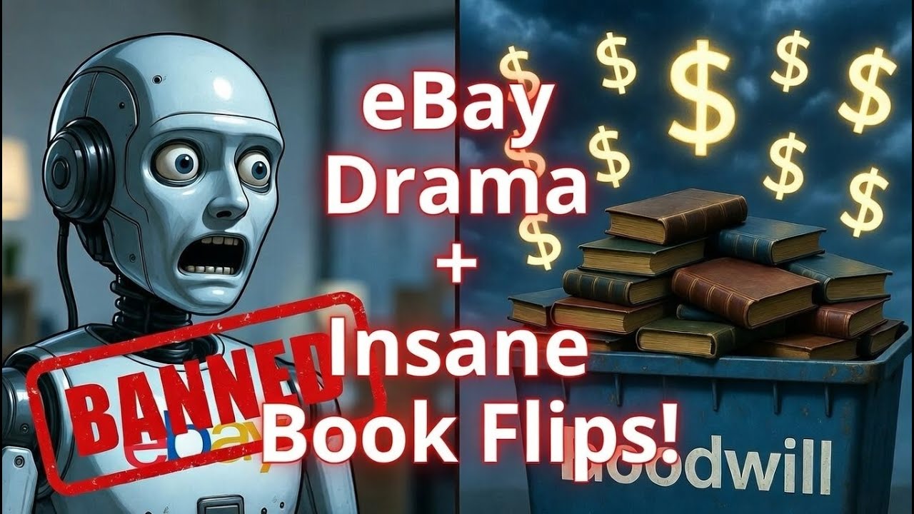 Невероятная прибыль от продажи книг, необычные находки на гаражных распродажах, изменения на eBay...