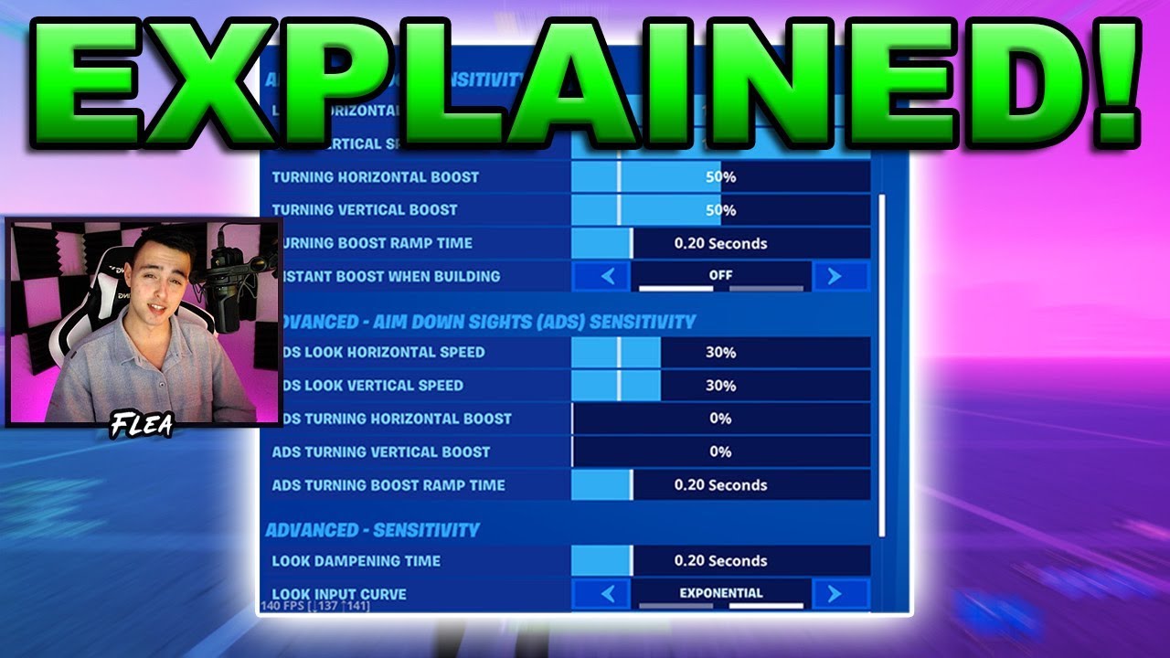 NEW FORTNITE CONTROLLER SETTINGS EXPLAINED!!
