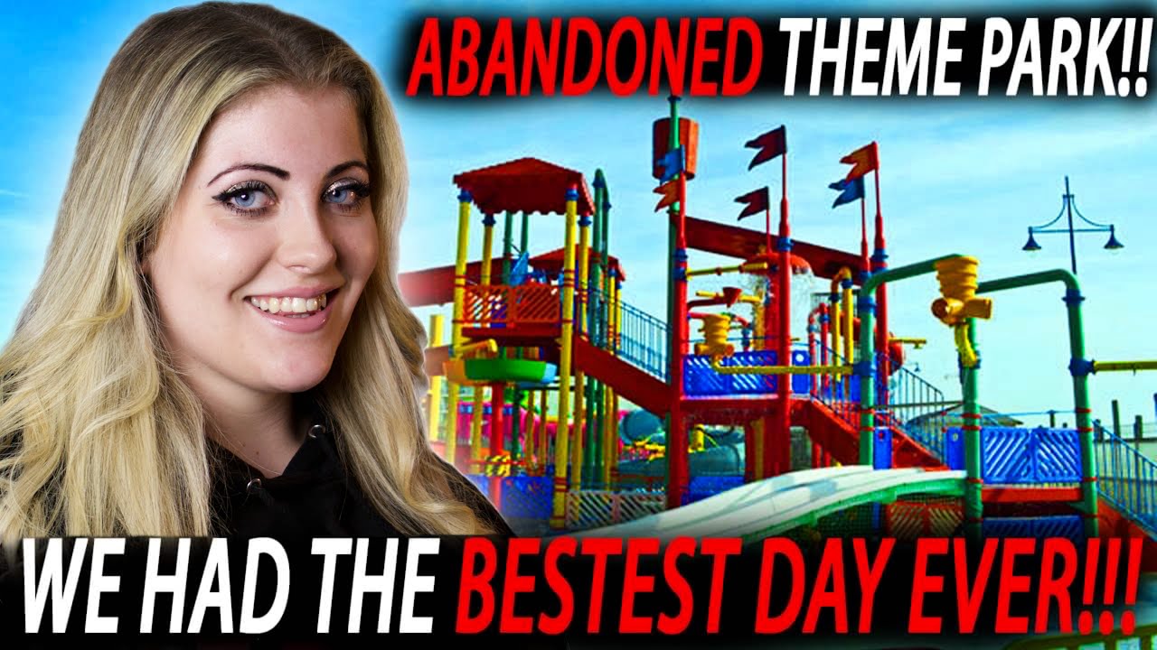 EXPLORING FORT FUN| ABANDONED WATER PARK & INDOOR PLAY AREA UK| WE PLAYED ON THE WATERSLIDES!!