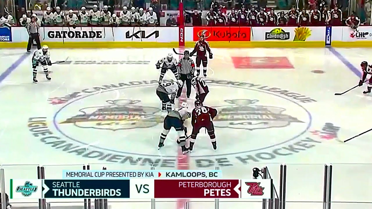Seattle Thunderbirds vs Peterborough Petes (Round-robin) | 2023 Memorial Cup