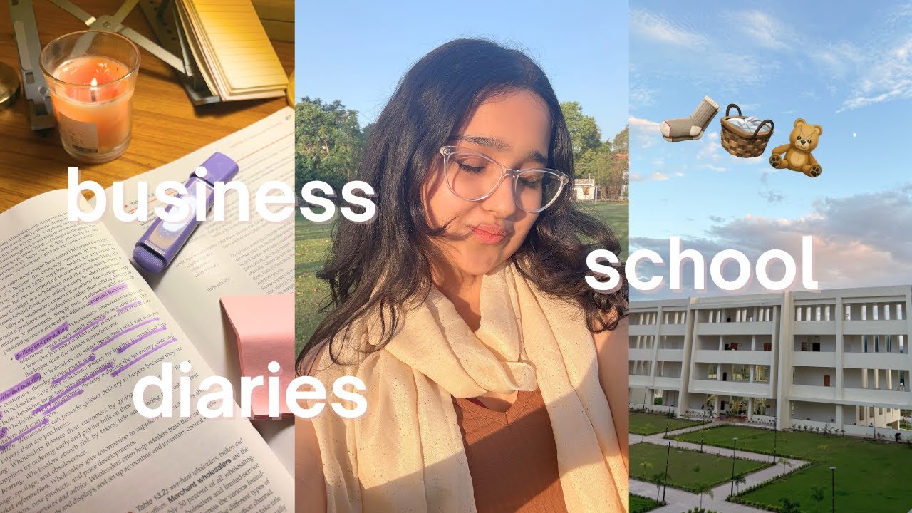 REAL COLLEGE DAY as a BBA student at IIM | hostel life, laundry & coffee runs 🧺☕