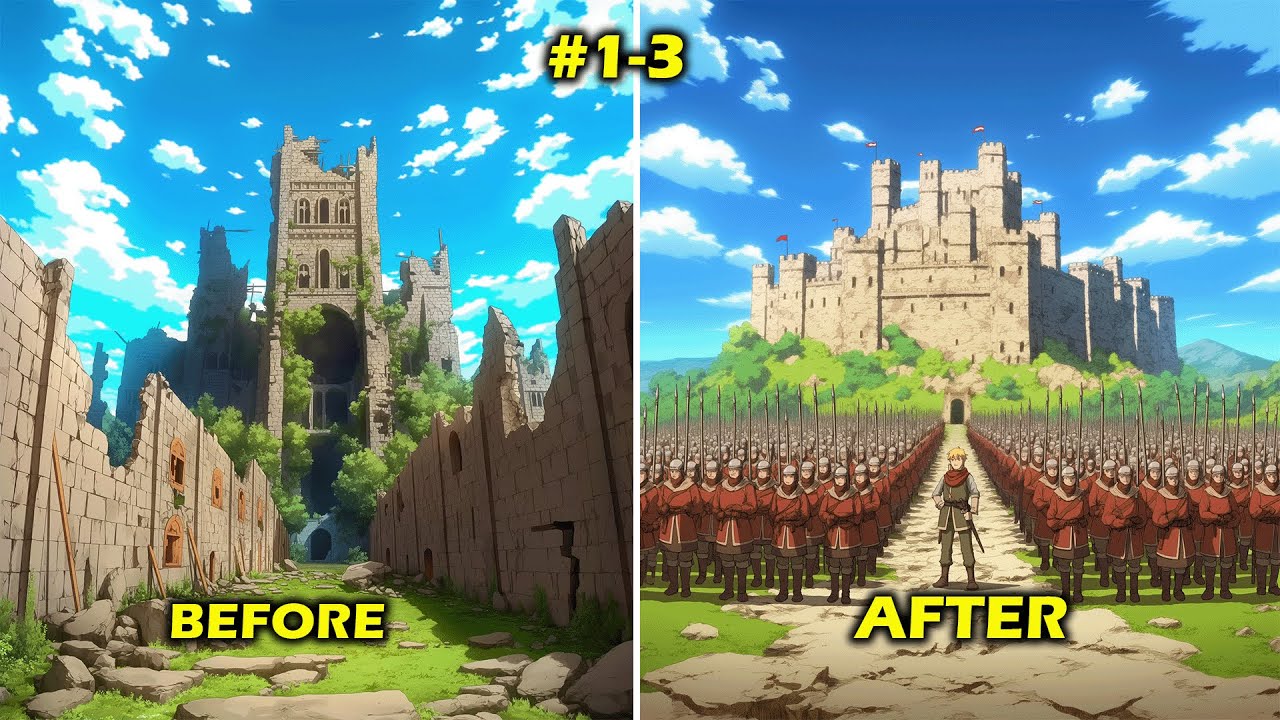 (1-3) Reborn in a Medieval World, He Uses Future Knowledge to Build an Empire | Manhwa Recap
