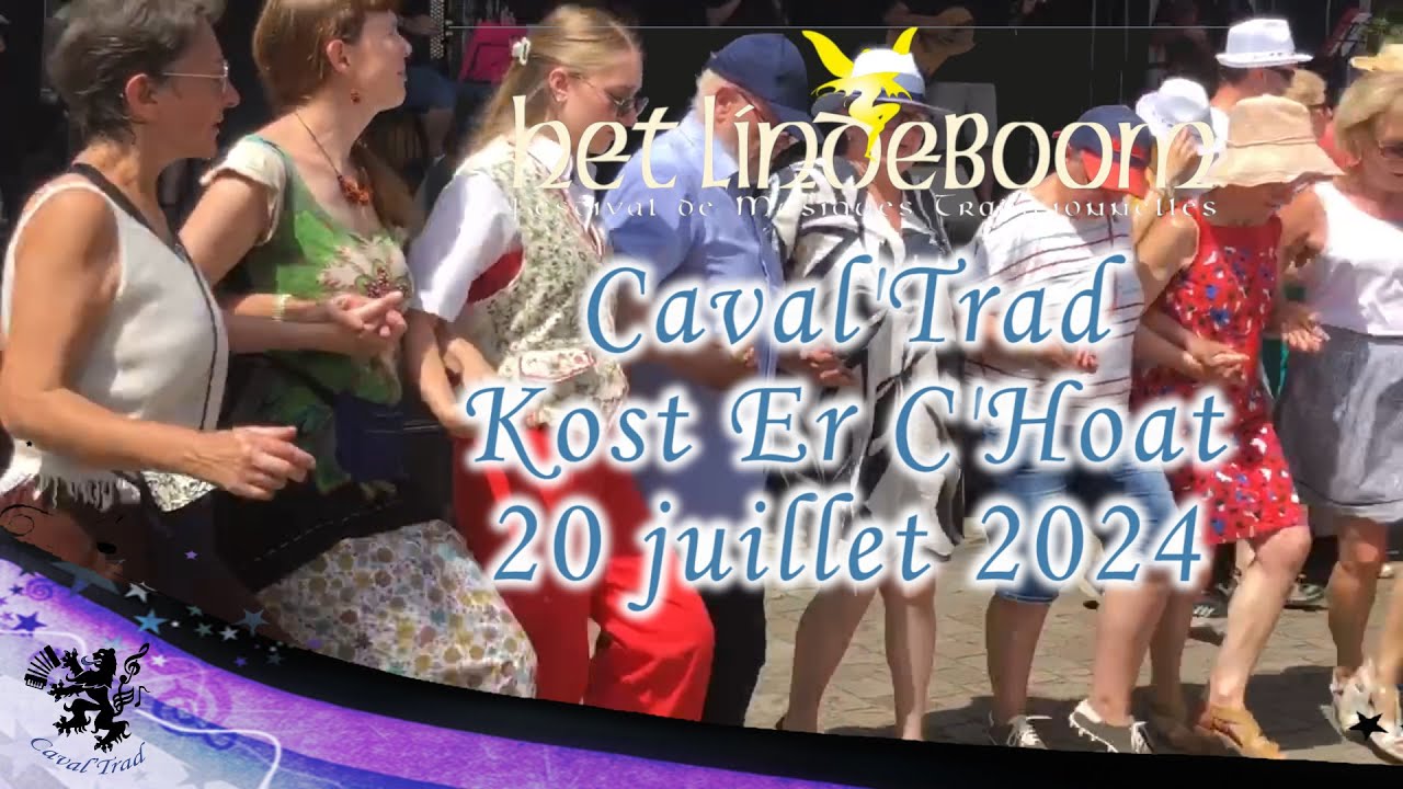 Caval'Trad  - Festival Het Lindeboom  à Loon-plage - Kost Er C'Hoat - 20 juillet 2024