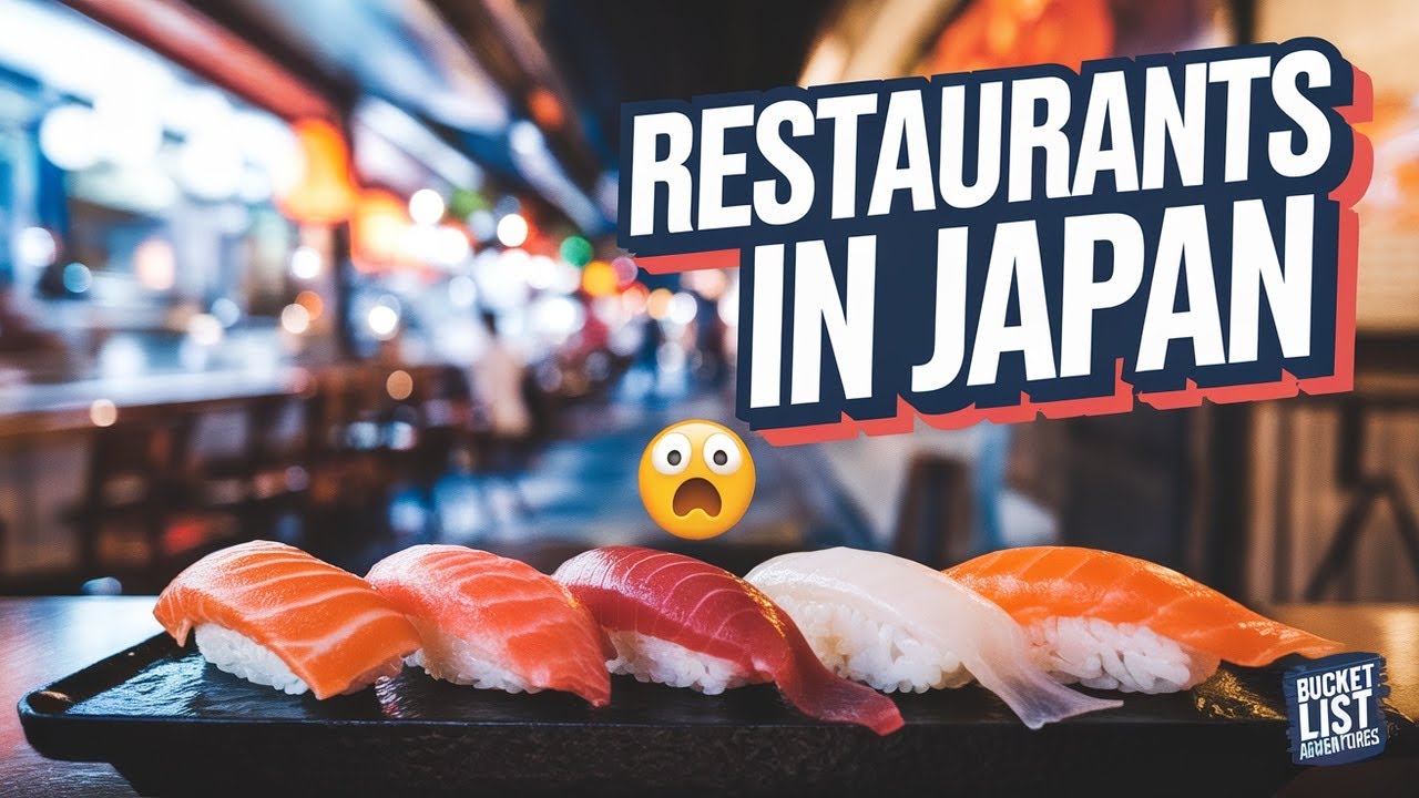 Discover Japan's Top 5 Must Try Restaurants Now