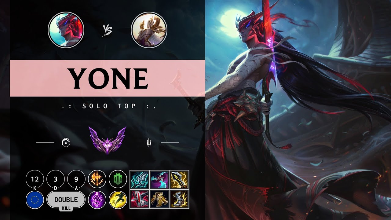 Yone Top vs Kayle - EUW Master Patch 14.10