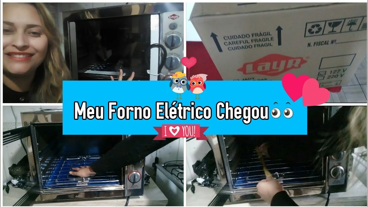 #RESENHA(Forno Elétrico☆ LAYR)♡Lindo Amei♡