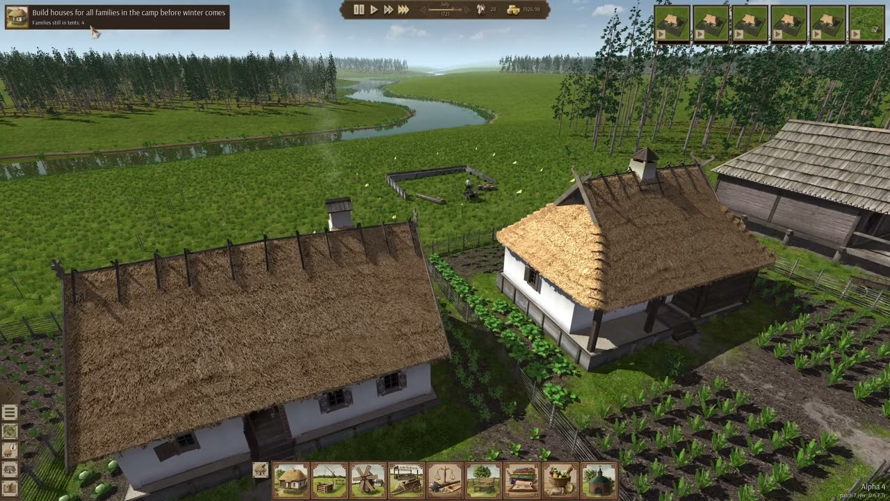 Ukraine year 1721 - Let's play Ostriv - Part 1