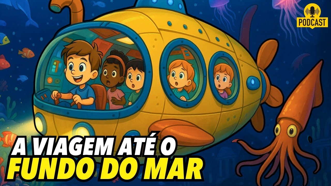 A INCRÍVEL VIAGEM ATÉ O FUNDO DO MAR - HISTORINHA DA TURMA DO CAUÃ