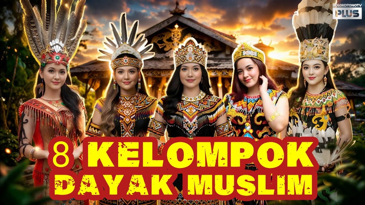 8 KELOMPOK DAYAK MUSLIM