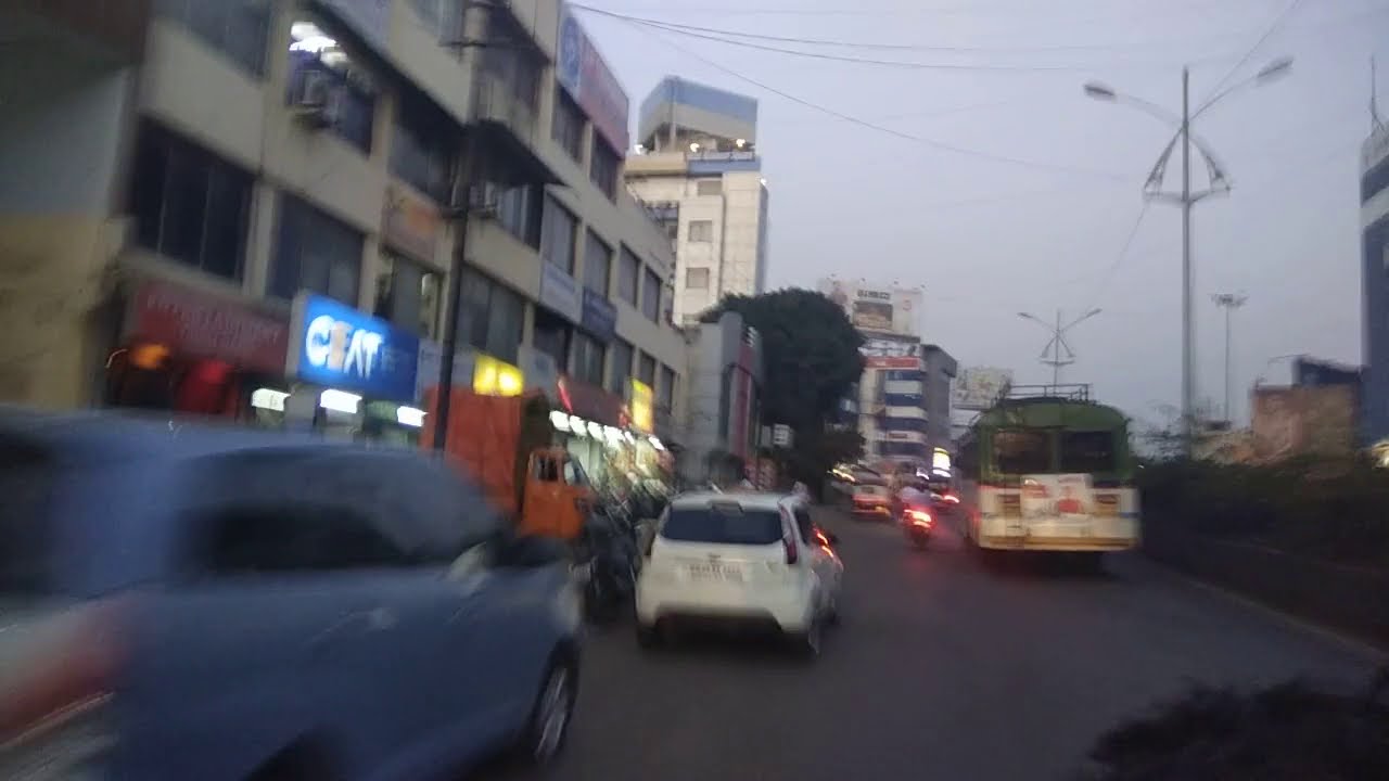 Kolhapur 31.10.18 Shahupuri to Bus Stand Area