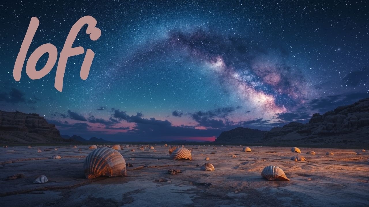 Chill & Relaxing Lo-Fi | Milky Way Over Ancient Stone