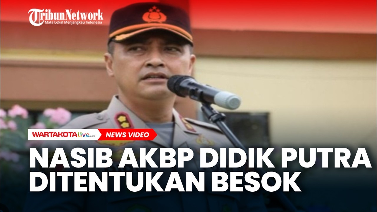 Nasib Mantan Kapolres Bima Kota AKBP Didik Putra Kuncoro Ditentukan Besok