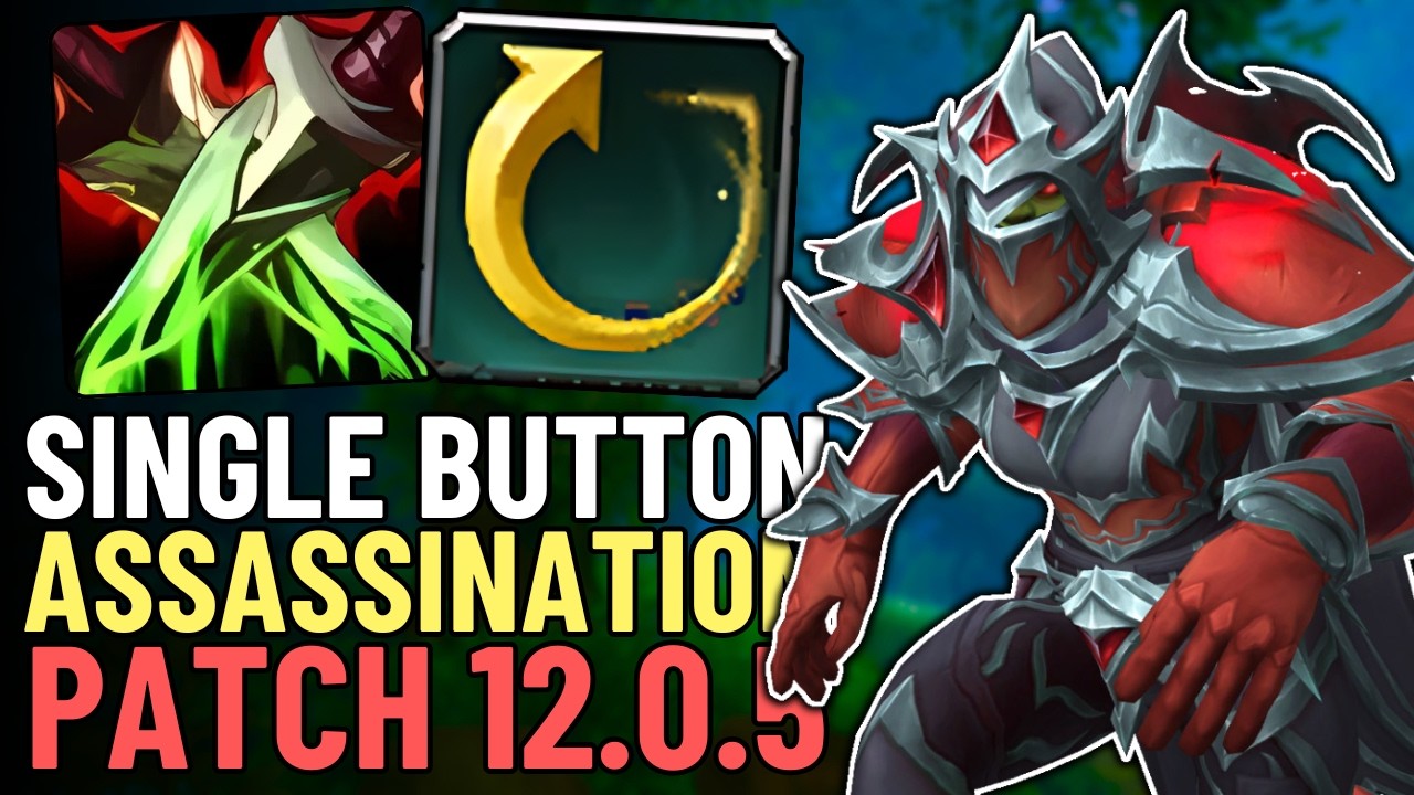 One Button Assassination Rogue Guide | SBA DPS Build for WoW Midnight