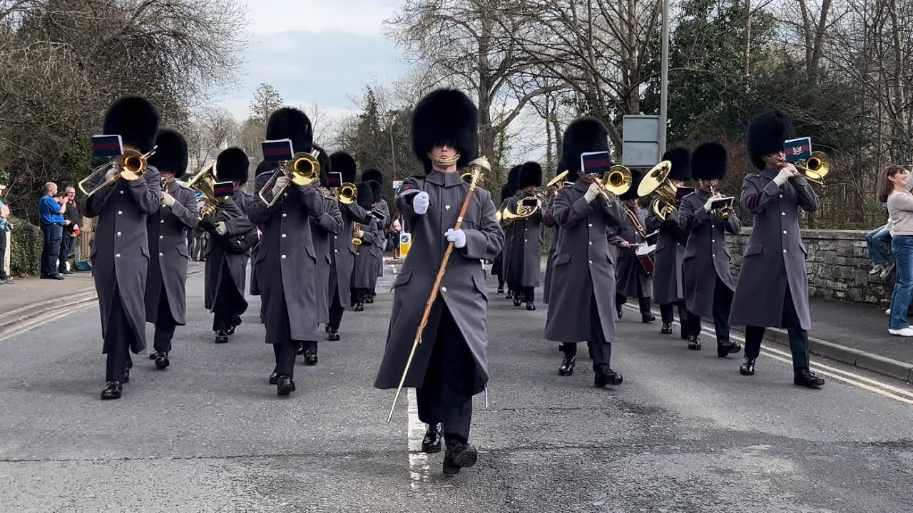 The Band of the Grenadier Guards - 280 (NATO) Royal Signals Freedom of Wimborne Parade March 2025
