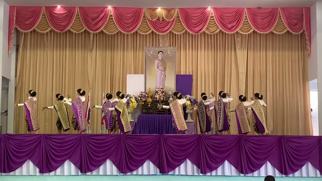 รำถวายพระพรสมเด็จพระนางเจ้าสุทิดา พระบรมราชินี l โรงเรียนอนุบาลพระสมุทรเจดีย์ l ปีการศึกษา 2565