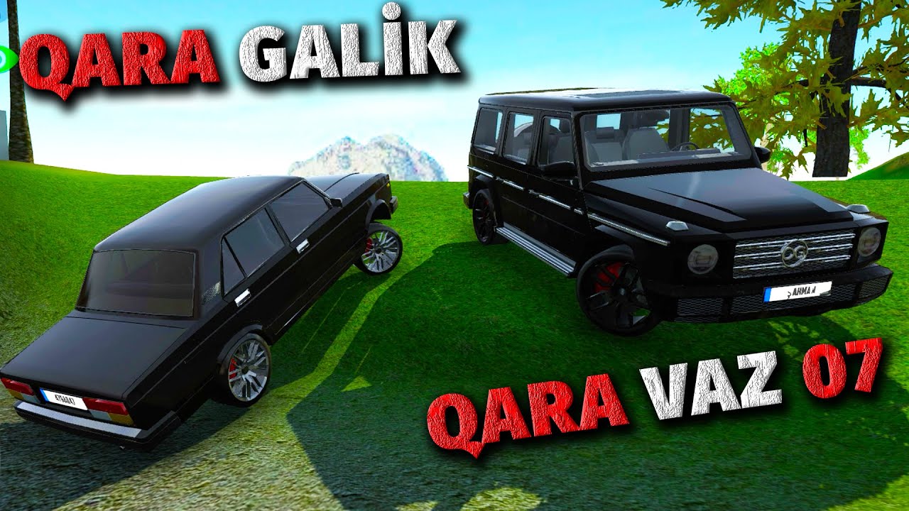 QARA VAZ 2107 VƏ QARA GALİK İLƏ ŞƏHƏRDƏ ... | Car Simulator 2  | Maşın Oyunları | #sahmarehmedov