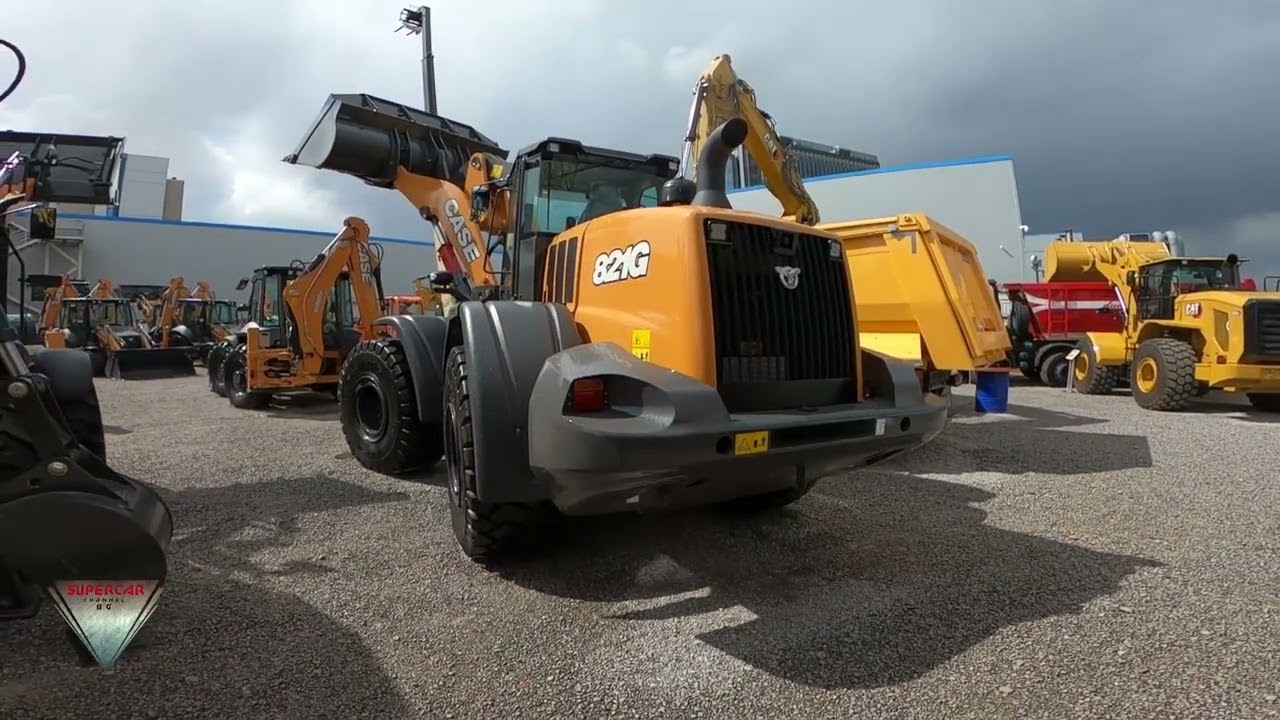 2022 Case 821G EVO Z Bar Walkaround   ATEST Expo IEC