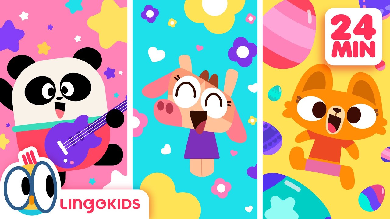 Colors, Numbers and Shapes compilation🕺🎶 | MUSIC FOR KIDS | Lingokids