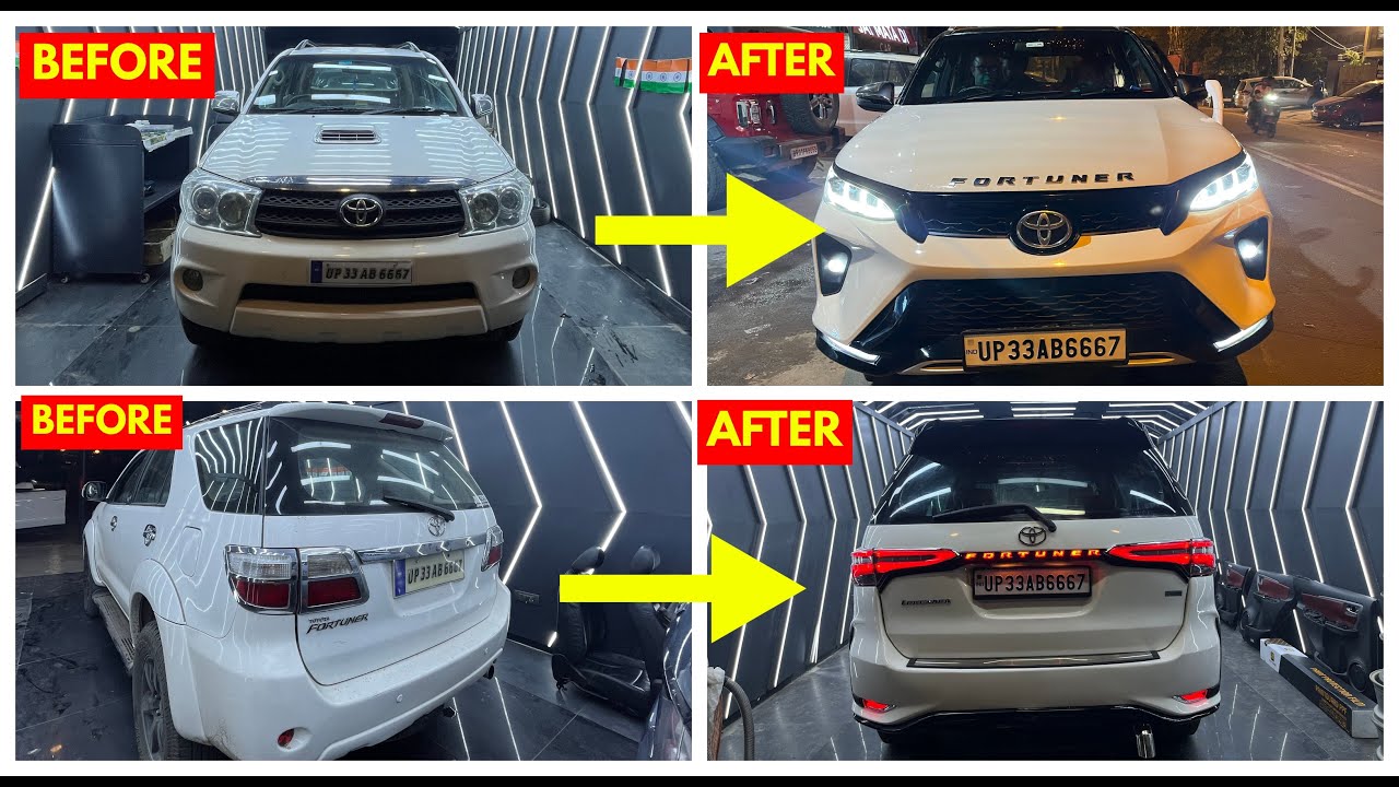 2011 TO 2022 Type 1 Fortuner Into Legender 2022 🫡| Toyota Fortuner 2022 New Model |Fortuner Modified