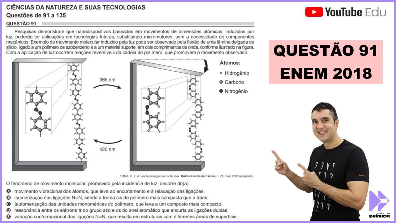 QUÍMICA ENEM 2018! 