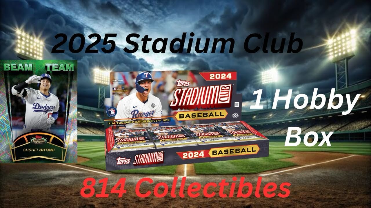 New Stadium Club Baseball! Best Product For Photos! 