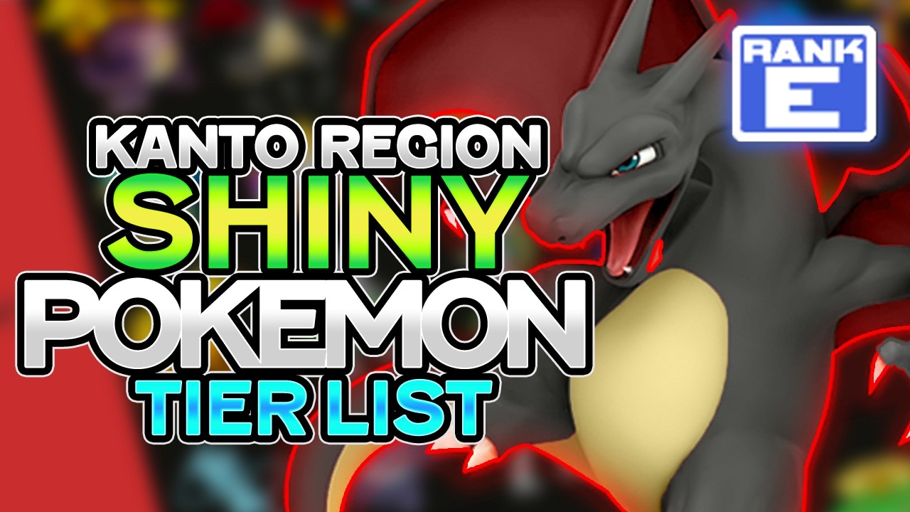 I Ranked EVERY Gen 1 Shiny Pokémon