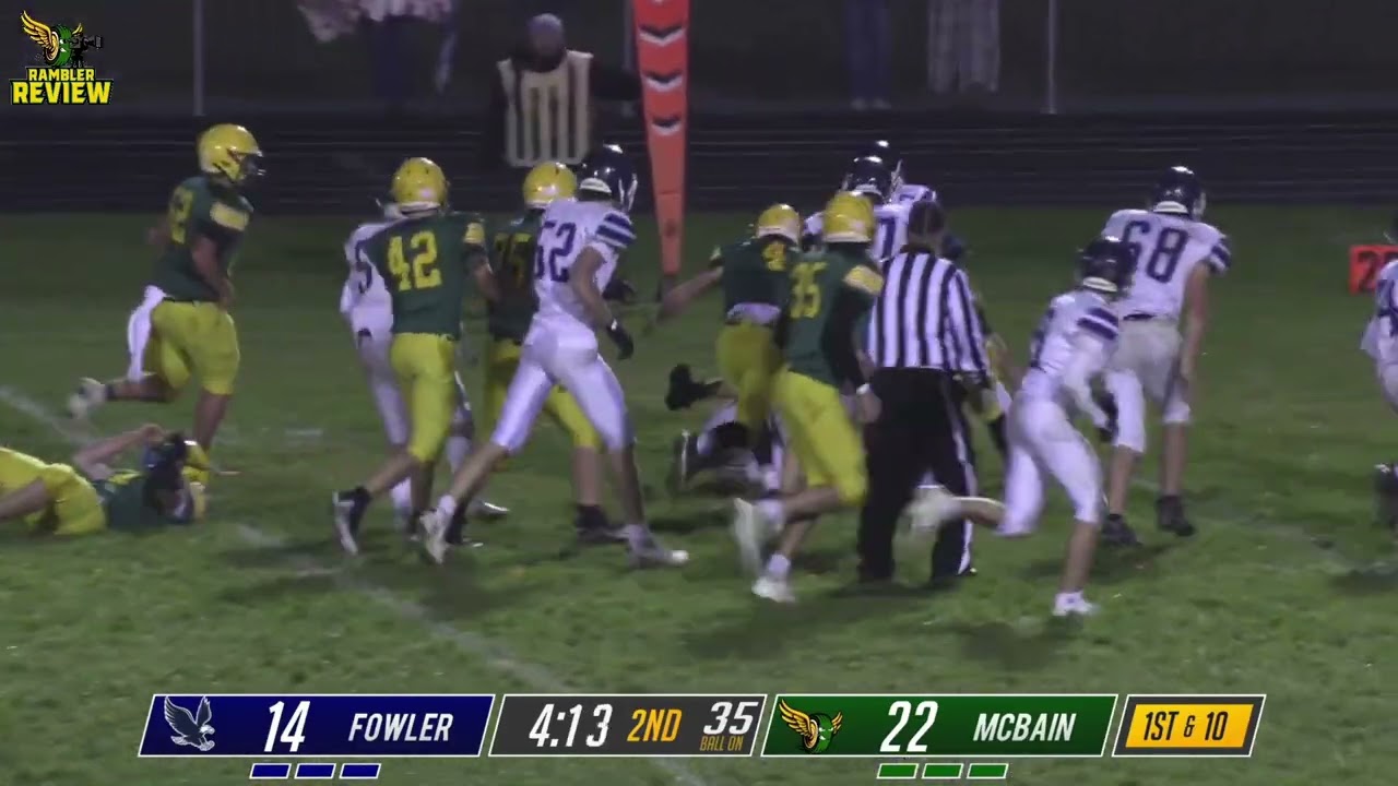 Silas-McBain JV football v Fowler