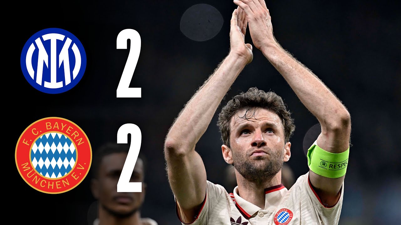 Heartbreaking Champions League exit | Inter Milan - FC Bayern | Highlights