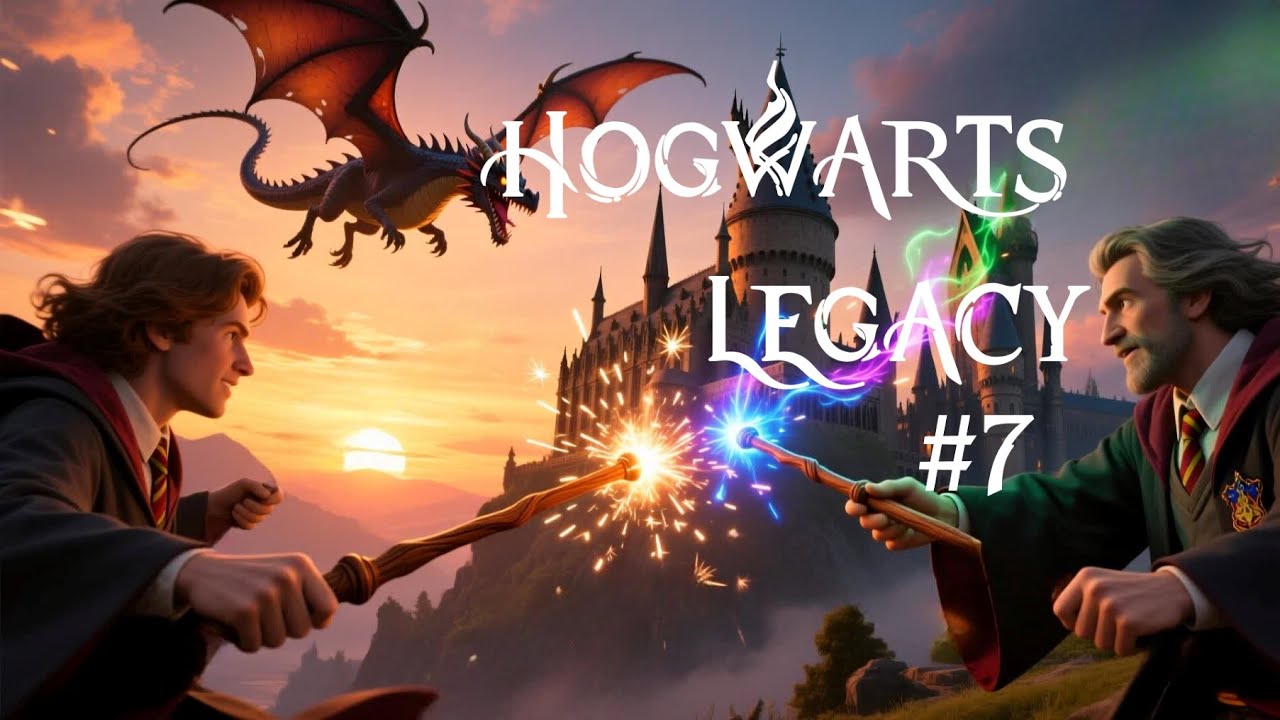 Hogwarts Legacy #7 - Макс сложность - Первые полеты - Выручай-комната