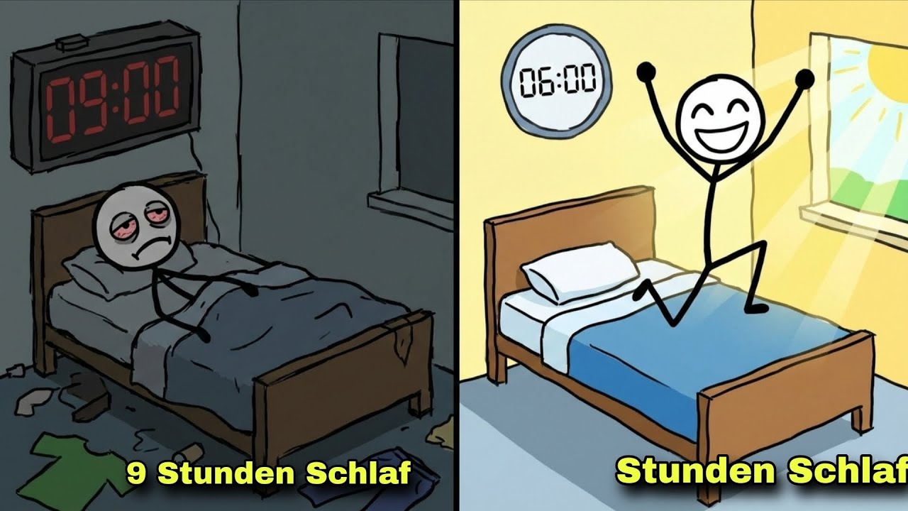 Das Geheimnis, nach 6 Stunden Schlaf energiegeladen zu sein.