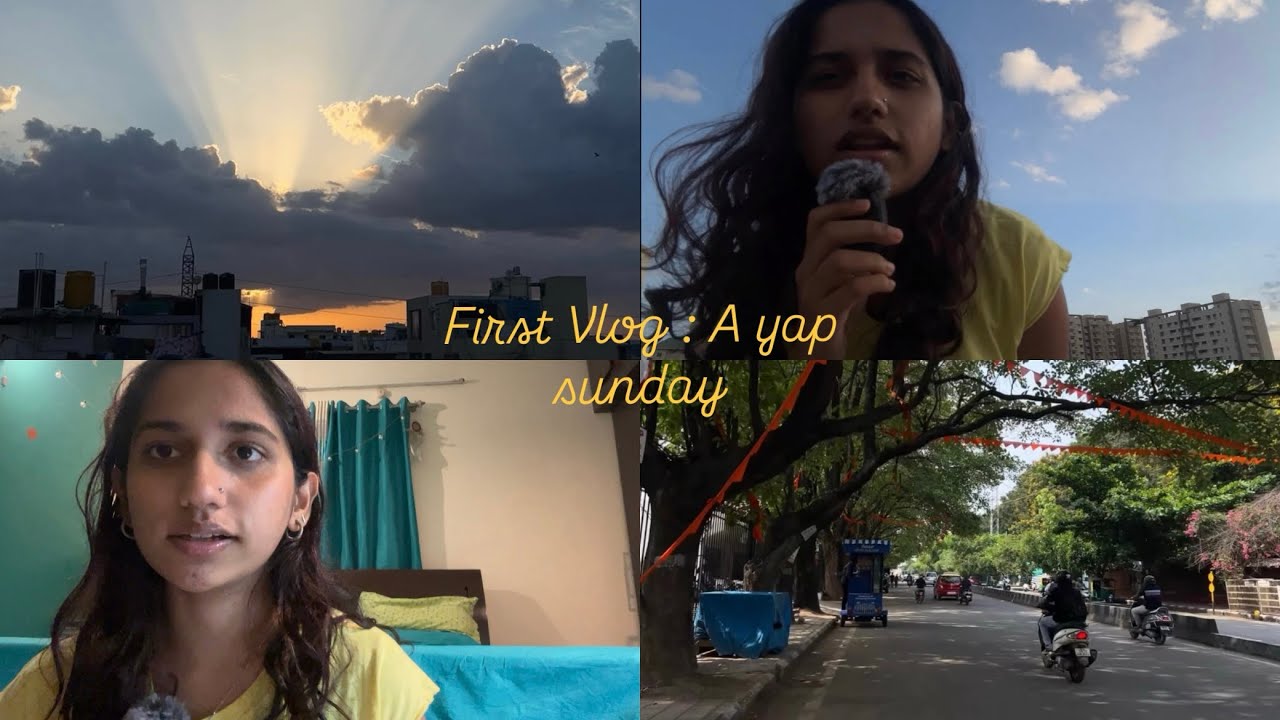 A Sunday in Bengaluru | First Vlog + Get to Know Me