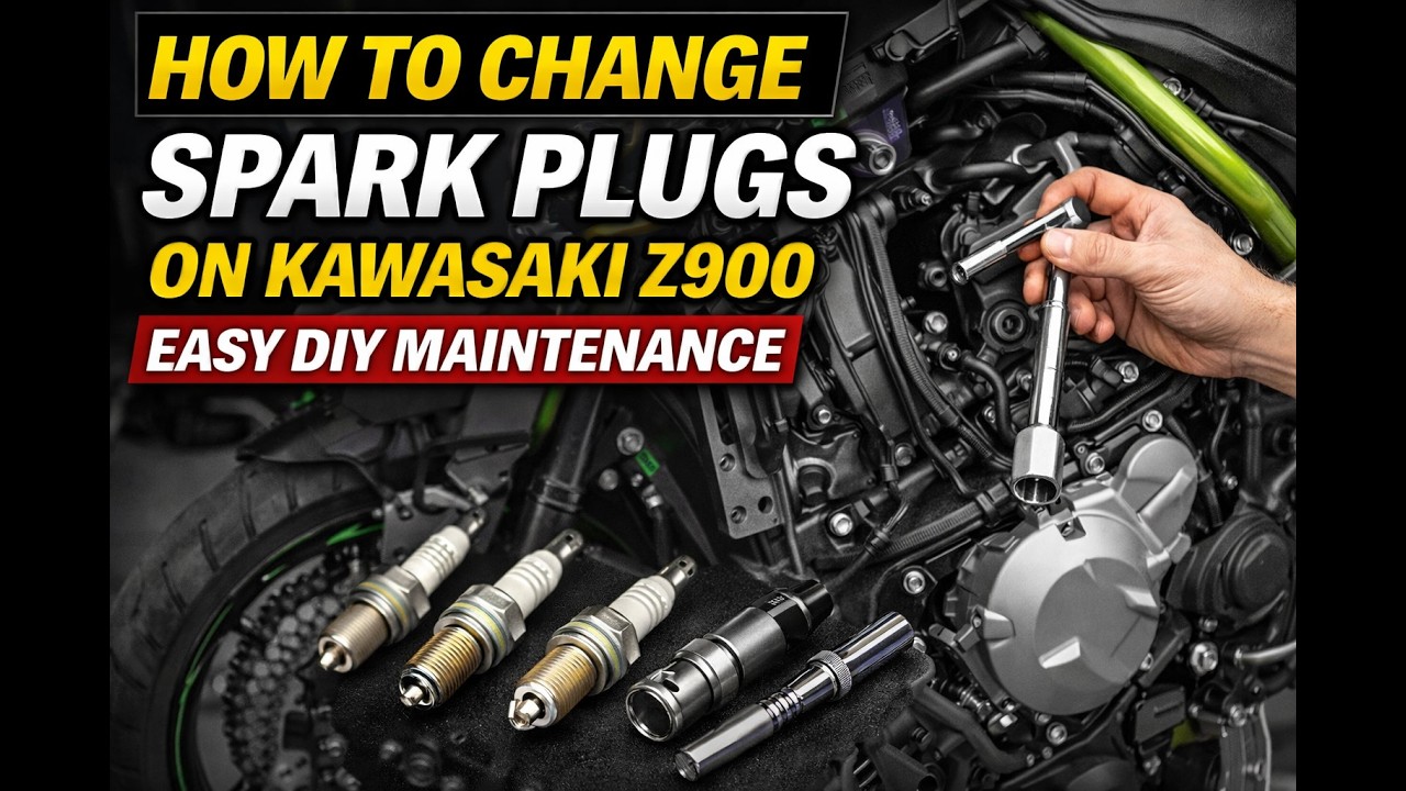 How To Change Spark Plugs on Kawasaki Z900 – Easy DIY Maintenance