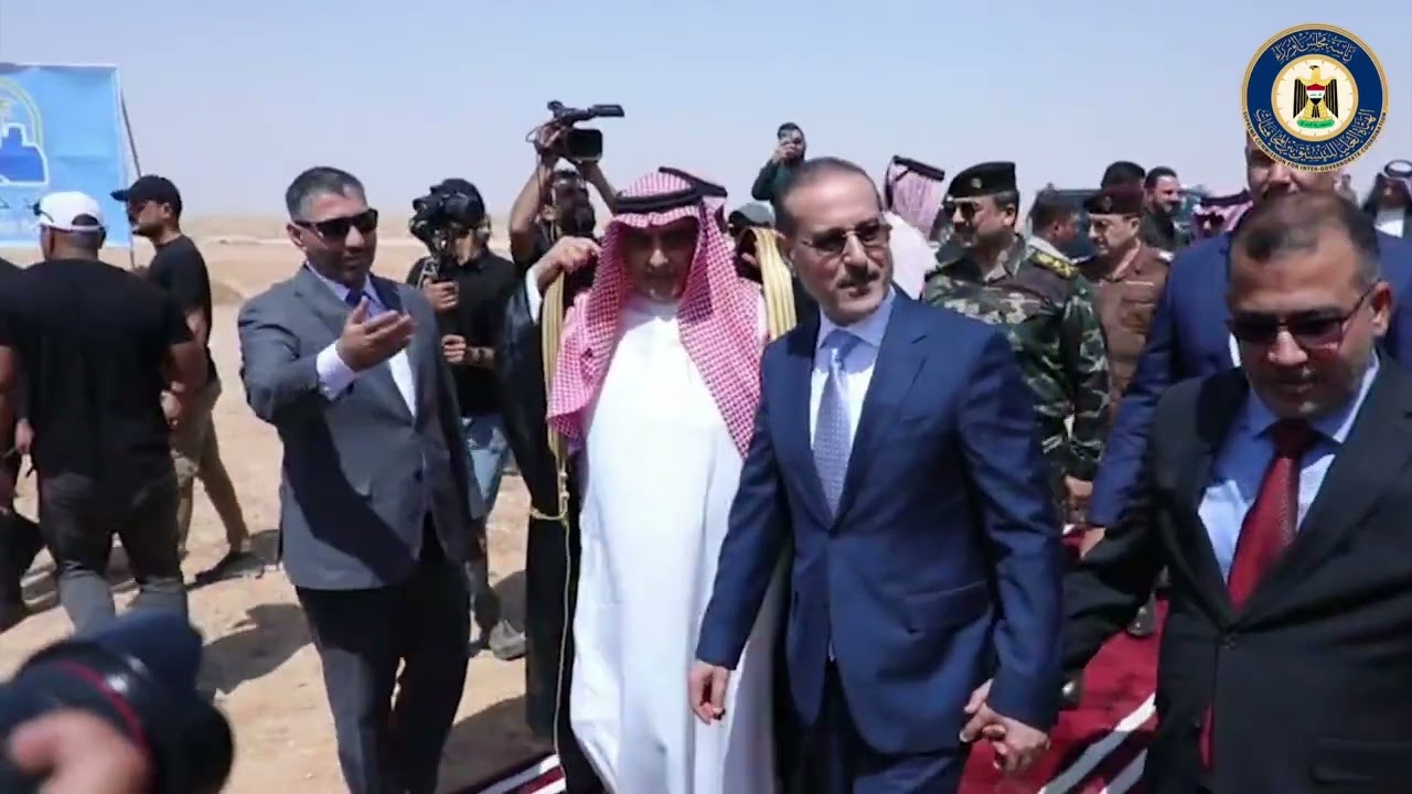 لجنة الأمر الديواني (24197) تزور موقع منفذ الجميمة الحدودي وتبدأ اولى خطوات الإنشاء 