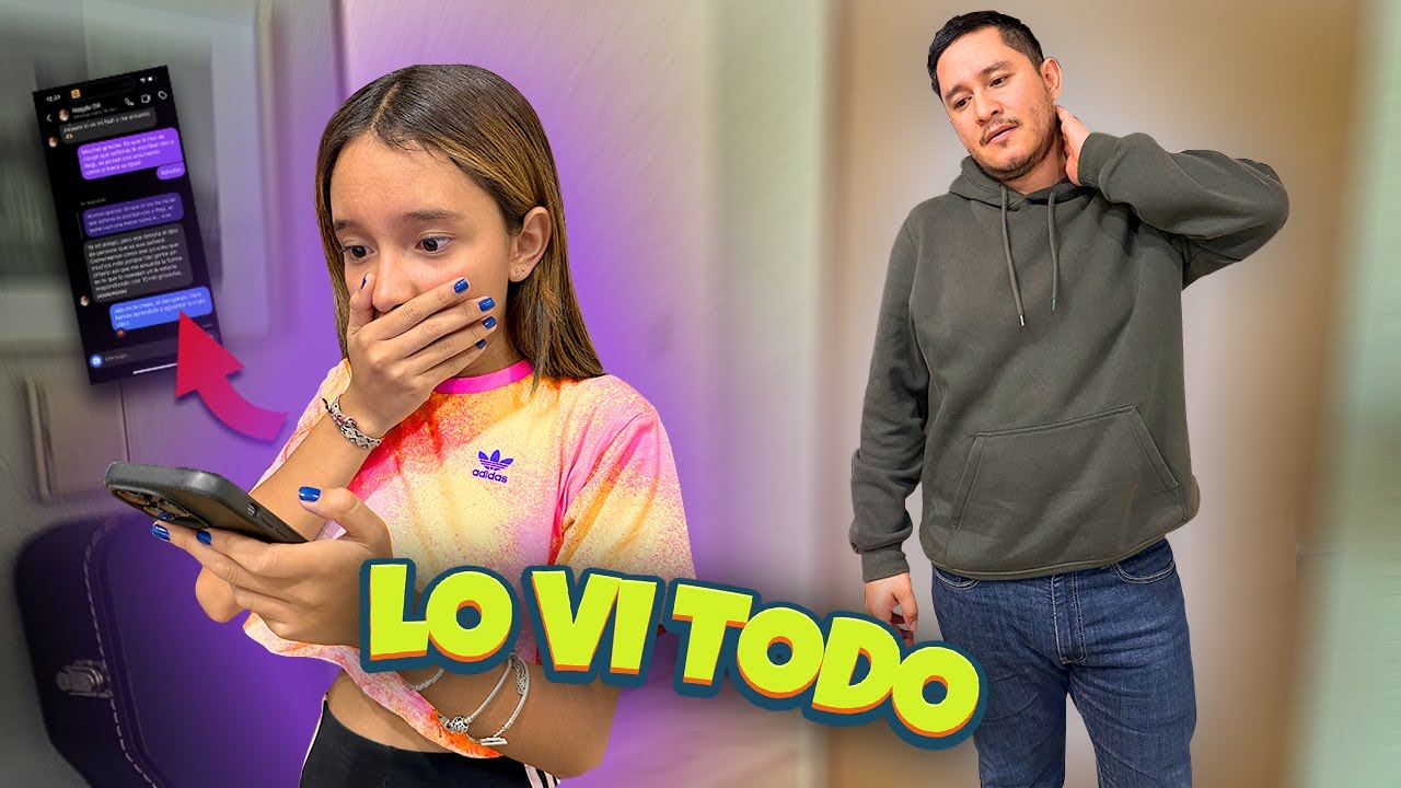 LE REVISO EL CELULAR A MI PAP&Aacute;