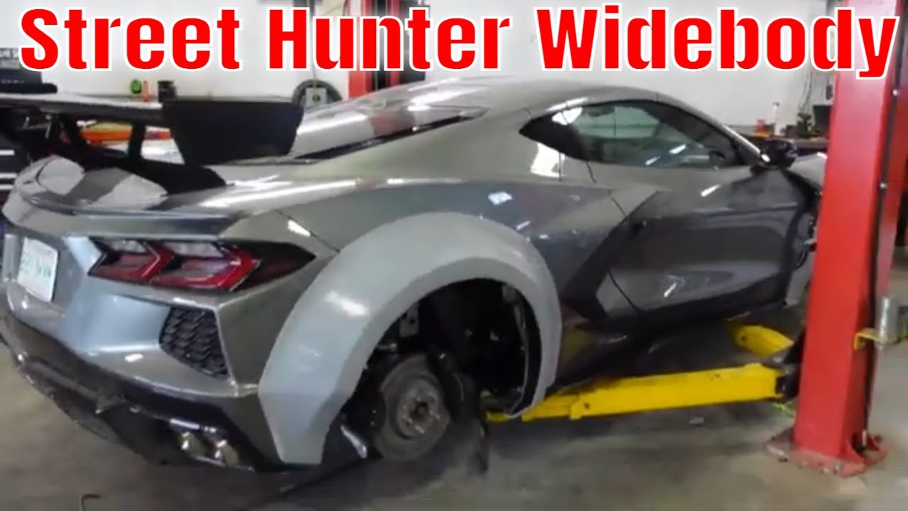 C8 Corvette Widebody Installation
