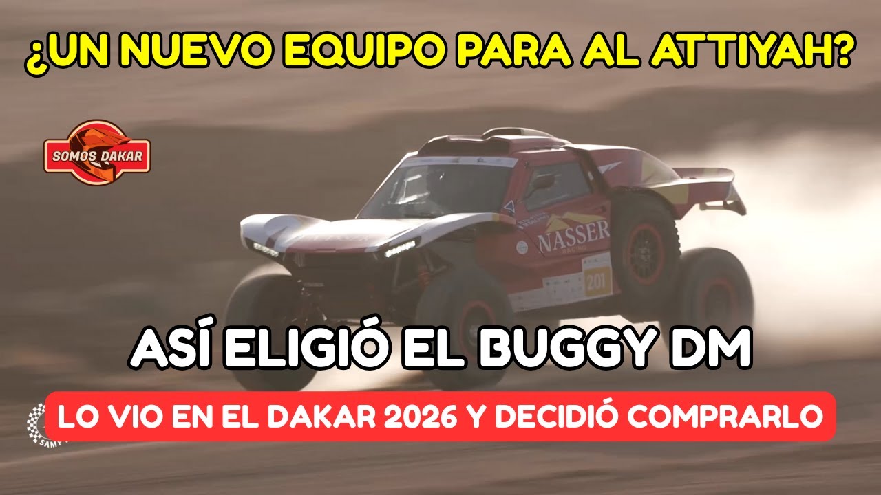 El nuevo auto de Al-Attiyah luego de ganar el Dakar 2026