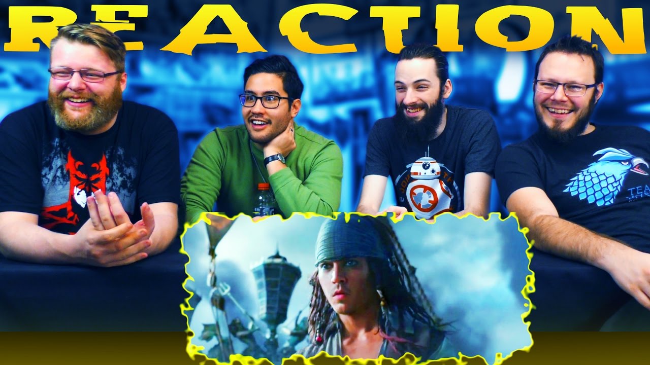 Pirates of the Caribbean: Dead Men Tell No Tales - Trailer #3 REACTION!!