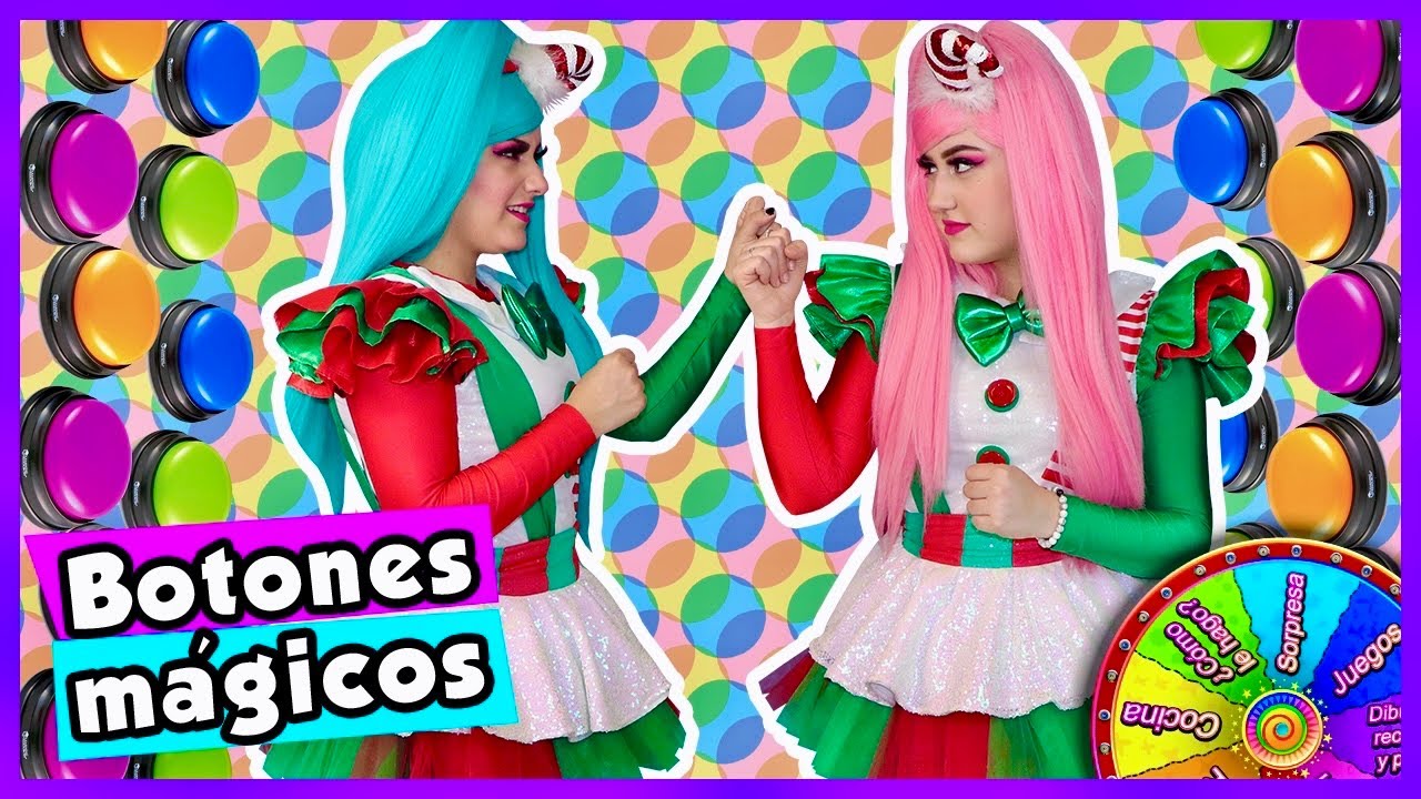 BOTONES MISTERIOSOS MÁGICOS / SHOW PIEDRA PAPEL O TIJERA / MINDY VS MOLY / 1000 BOTONES / DESAFÍO