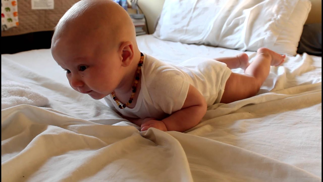 Frustrated baby