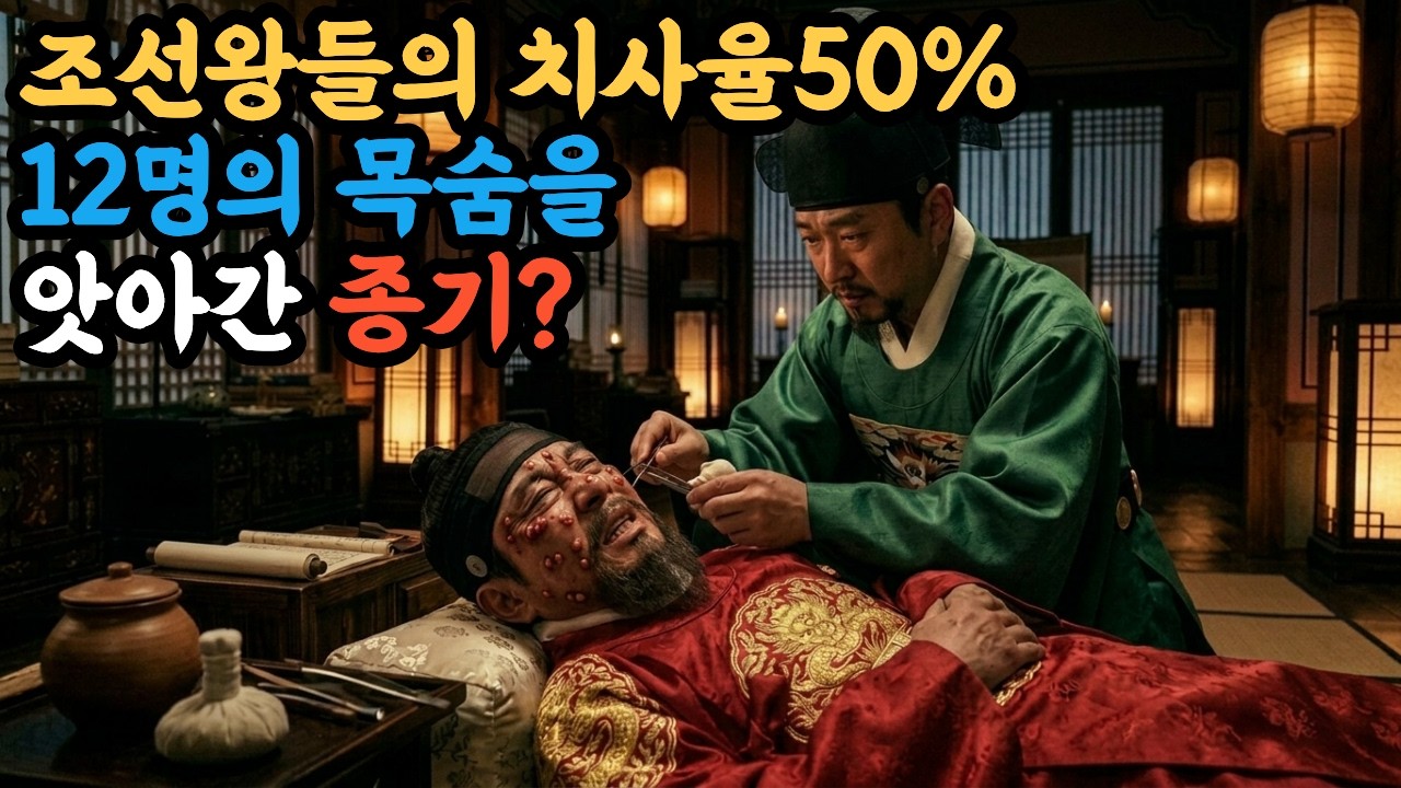 조선 왕들이 가장 무서워 했던 건 사실 종기? 치사율 약50%  걸리면 사형선고?