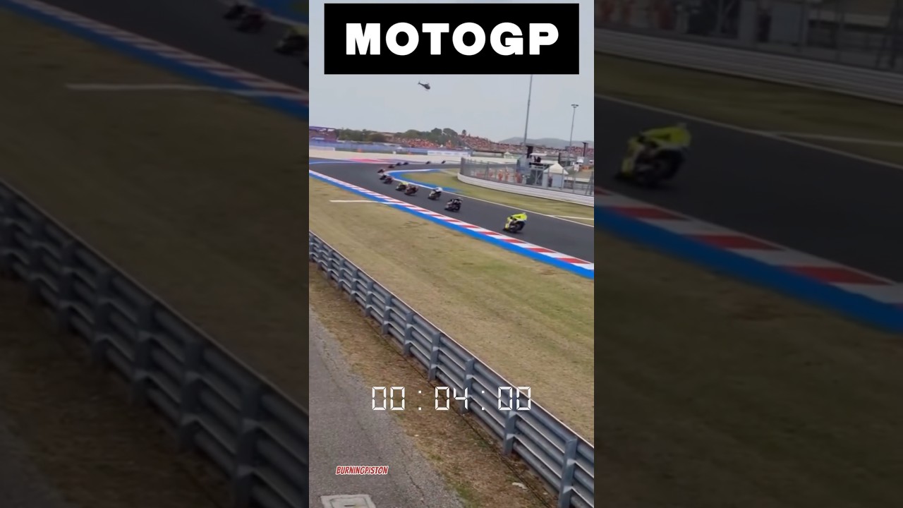 The speed difference between Moto 3, Moto 2 and MotoGP