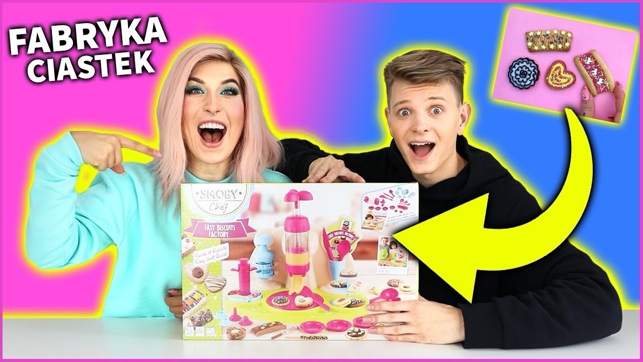 ROBIMY JEDZENIE Z ZESTAWU DZIECIĘCEGO 😱- Fabryka Ciastek | Dominik Rupiński & Agnieszka Grzelak